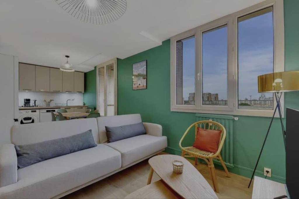Appartement Neuf Pour 6, Parking Et Box, Au Calme Villeurbanne Eksteriør billede
