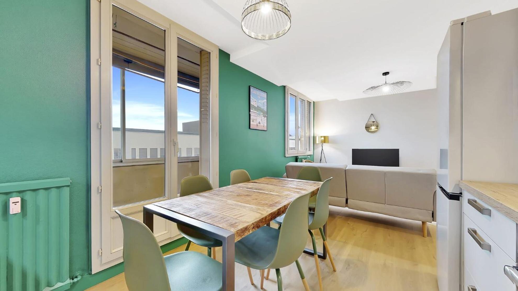 Appartement Neuf Pour 6, Parking Et Box, Au Calme Villeurbanne Eksteriør billede